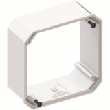 9908.68.45 - Upper frame for flush mounted junction boxes, quadratic.