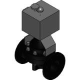 Diaphragm Valve Type 14, Electric actuated Type J