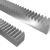 Cremagliere modulo 1.5 - Cremagliere intestate per il montaggio continuo - Angolo di pressione 20°