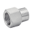 Modèle 5285 - BSP Female / NPT male adapter - Stainless steel 316L