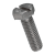 BN 4965 - Slotted hex head screws fully threaded (DIN 933 Sz), A2