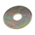 BN 84526 - Flat washers without chamfer, series LL (very large) (~NFE 25-513 LL), steel, zinc plated yellow
