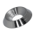 BN 1278 - Finishing washers for 90° countersunk head screws (SN 213912), steel, chrome plated