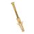 BN 5393 - Pozi baseboard screws with nylon plug form Z, brass plated