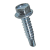 BN 1880 - Hex head self-drilling screws, fully threaded (~DIN 7504 K; ~ISO 15480; ecosyn® drill), steel case-hardened 560 HV, zinc plated blue
