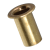 BN 572 - Tubular rivets cut from tube (DIN 7340 A), brass, plain