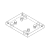 PD15 - Piastra di fondo debordante