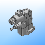 21 310 RQM*-P Solenoid operated pressure relief valves with unloading and pressure selection - subplate mounting - ISO 6264-06 (CETOP R06), ISO 6264-08 (CETOP R08), ISO 6264-10 (CETOP R10)