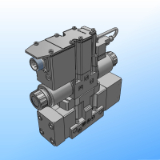 DSPE*G - Proportional directional valve, pilot operated, with standard integrated electronics