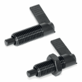 GN 721.1 RA - Lever indexing plungers