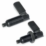 GN 721.1 RB - Lever indexing plungers