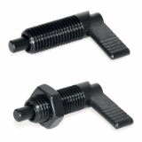 GN 721 LA - Lever indexing plungers