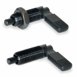 GN 721 LB - Lever indexing plungers