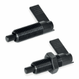 GN 721 RA - Lever indexing plungers