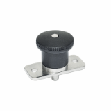 GN 822.9 B - Mini indexing plungers with flange