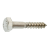 Model 10901 - Hexagon head wood screw DIN 571 - Zinc plated