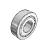 SKF-024 - Ball Bearings - Standard, Double Sealed