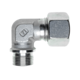 WEV-..LR/SR - Male adaptor elbow fittings, sealing edge form B acc. DIN 3852-2