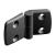 Plastic Combi Hinge 50, Detachable,Black