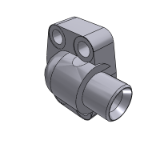 407046 - 90° MALE BSP - SAE 3000 PSI FLANGE