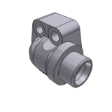 407738 - 90° MALE DIN S SERIES - SAE 6000 PSI FLANGE