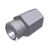 702380 - STRAIGHT CONNECTOR METRIC PARALLEL ISO 9974-1 PORT - MALE DIN L