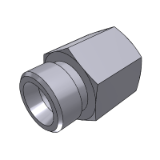 702885 - STRAIGHT CONNECTOR METRIC PARALLEL ISO 9974-1 PORT - MALE DIN S