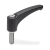GN 602.1 - Adjustable hand levers, threaded stud Stainles Steel