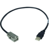 USB 2.0 PFT A plug - A HIFF jack 2,0m