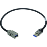 USB 3.0 PFT A plug - A HIFF jack 1,0m