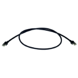 RJ45 CAT5 8P MA DE BK CABLE ASSY, 500MM