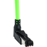 RJIcord22/1;solid;IP20;ang.RJ45 90°;0,5m