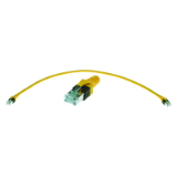 RJI x-over 4x2xAWG26/7 CAT6A PUR, 0.6m