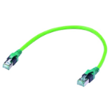 RJI DB Cat6a Cable Assy green PUR 0,2m