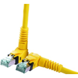 VB RJ45 UaD -VB RJ45 LaR Cat.6A PUR 0.5m