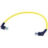 VB RJ45 LaR-VB RJ45 LaR FRNC yellow 0.4m