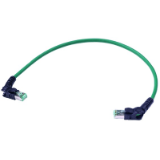 VB RJ45 LaR -VB RJ45 LaR FRNC green 0.3m