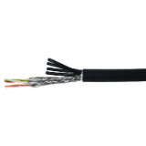 Hybridcable Cat.6 4x2xAWG26/7,4x1,5; 20m