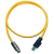 RJ45 - M12 x-code Cable Assy 3m PVC