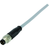 M8 Cable Assembly 3-poles st/- m/- 6,0m