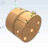 QLFC-QSEC - Aluminum alloy high sensitivity diaphragm coupling / oblique tangent clamping type