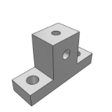 GK21B - Guide shaft support - T-type stop screw type - standard type