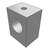 GK29A - Guide shaft support - base mounting type - thickened standard type