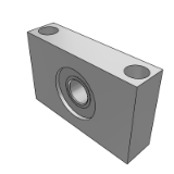 CA87 - Seat bearing, single bearing rectangular block type, with retaining ring type