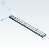 ZH29QG_QU - Linear slide rail · 71 series · Heavy load type · Double row two section type