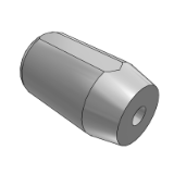 BN02DE - Pin - standard type - end internal thread vent groove type