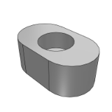 BN33A_B_C - Flat key -Center thread countersunk hole type - type A / type B / type C