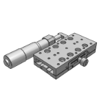 ZD41AN - X-axis cross roller slide precision micro split drive stainless steel