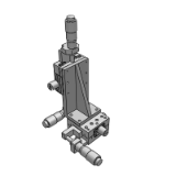 ZD62DN - XYZ axial ball type slide table thin precision micro split drive type