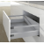 ArciTech Under-sink drawer kit with longitudinal rail incl. Actro rail, 40 kg, 218/94 mm, silver - ArciTech Under-sink drawer kit with longitudinal rail incl. Actro rail, 40 kg, 218/94 mm, silver